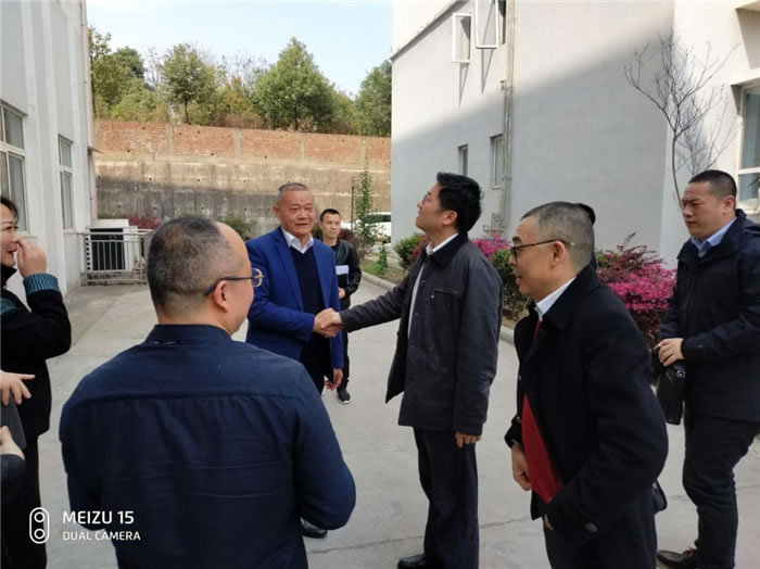 绵阳市常委副市长杨学宁莅临公司调研工作