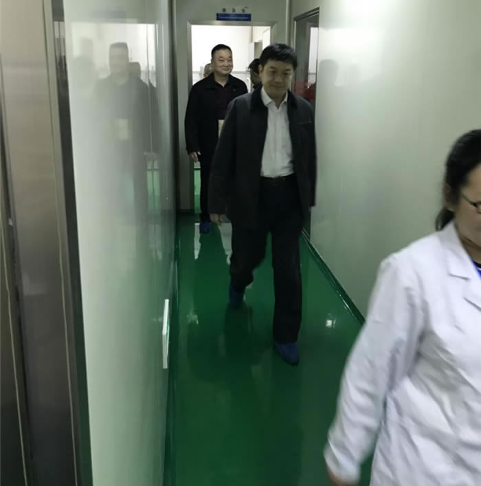 绵阳市常委副市长杨学宁莅临公司调研工作