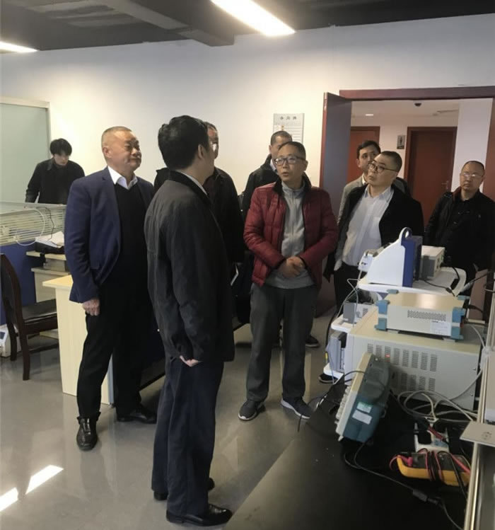 绵阳市常委副市长杨学宁莅临公司调研工作