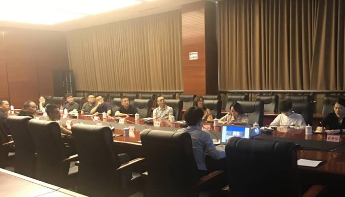 天府国际基金小镇董事长姜涛、事业部总经理陶明等一行对我公司进行投资考察